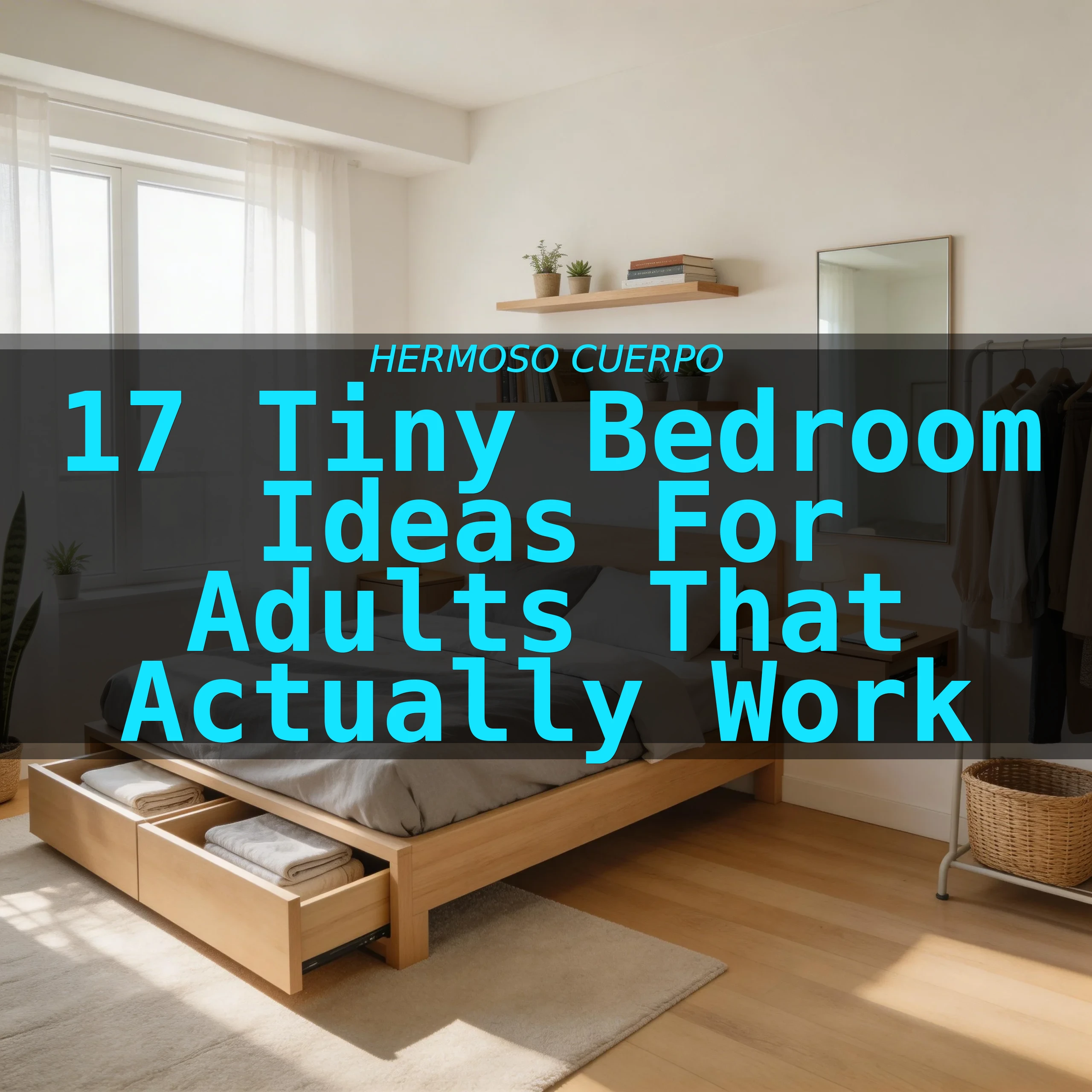 17 Tiny Bedroom Ideas For Adults That Actually Work