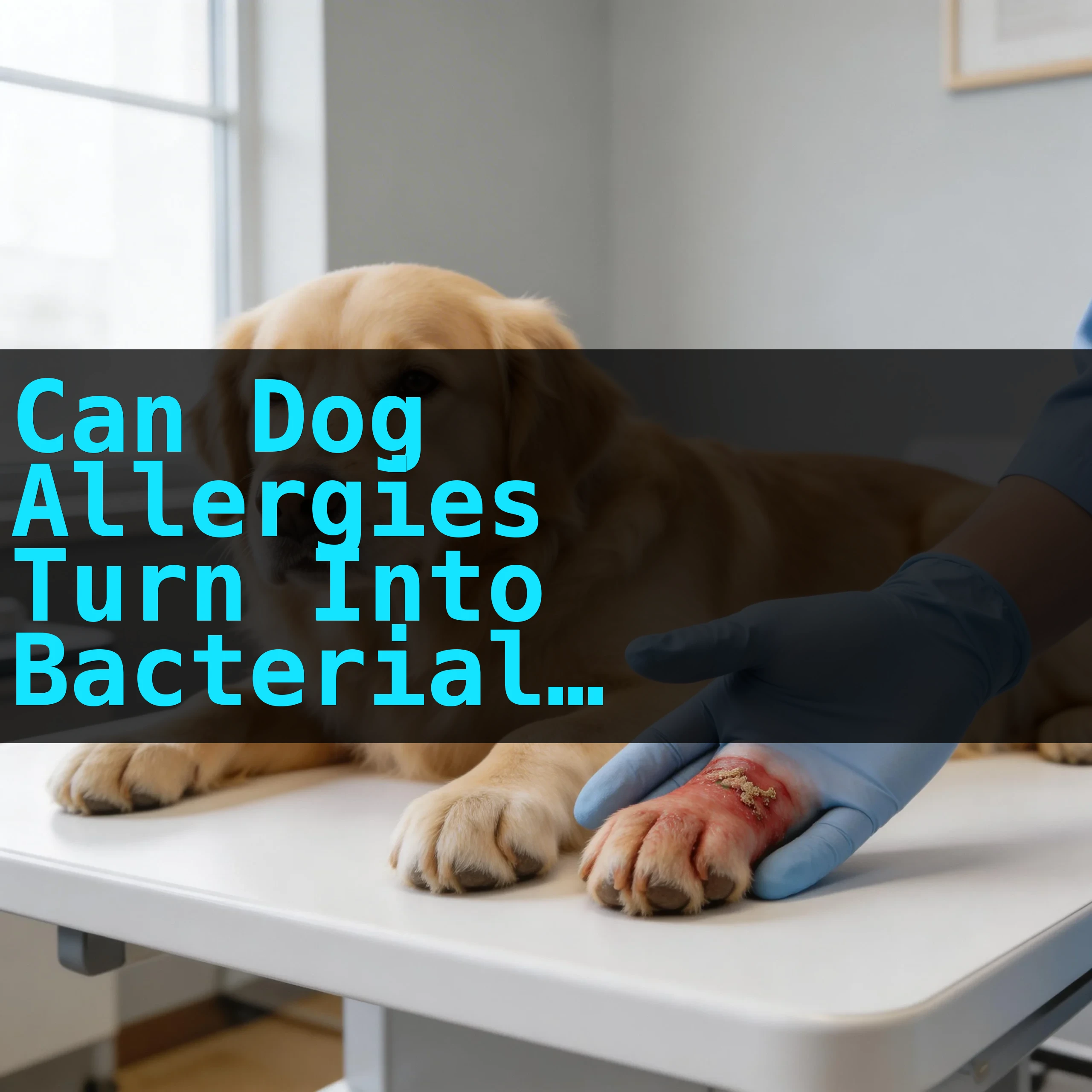 Can Dog Allergies Turn Into Bacterial Infection?